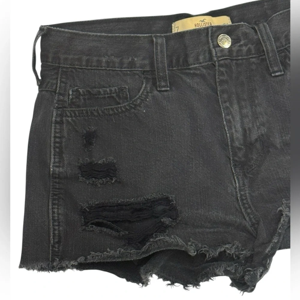 Hollister black denim